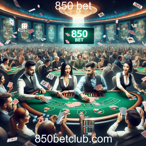 Experimente a Emoção do Casino Ao Vivo na 850 bet